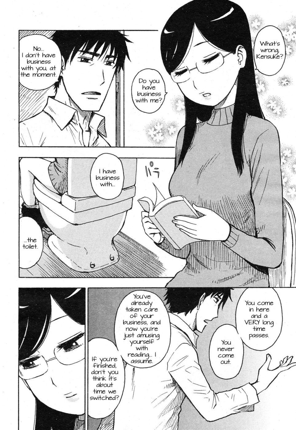 Hentai Manga Comic-Let's GO to the Toilet-Read-2